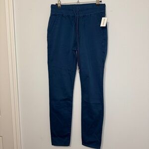 Juicy Couture Laguna Garment Dye Jogger Pants Stone Blue Size 26 NWT